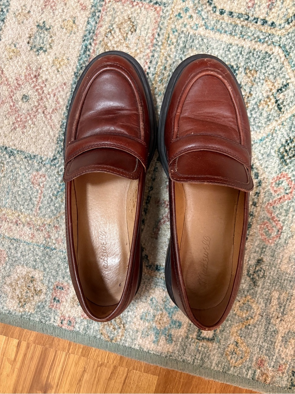 Madewell Burgundy Loafers